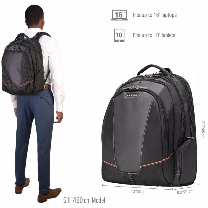 Airplane friendly backpack best sale