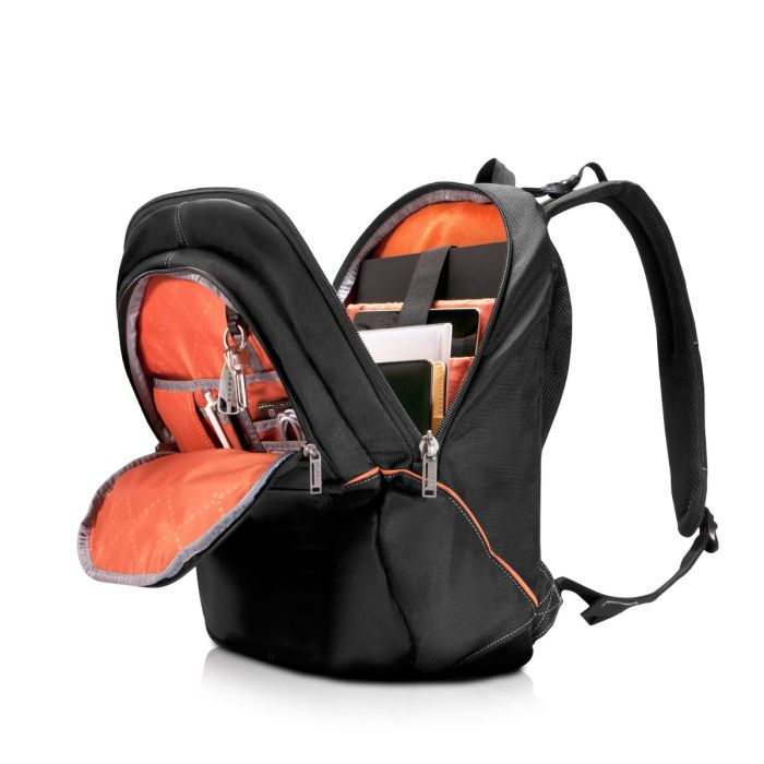 Orange laptop backpack hotsell