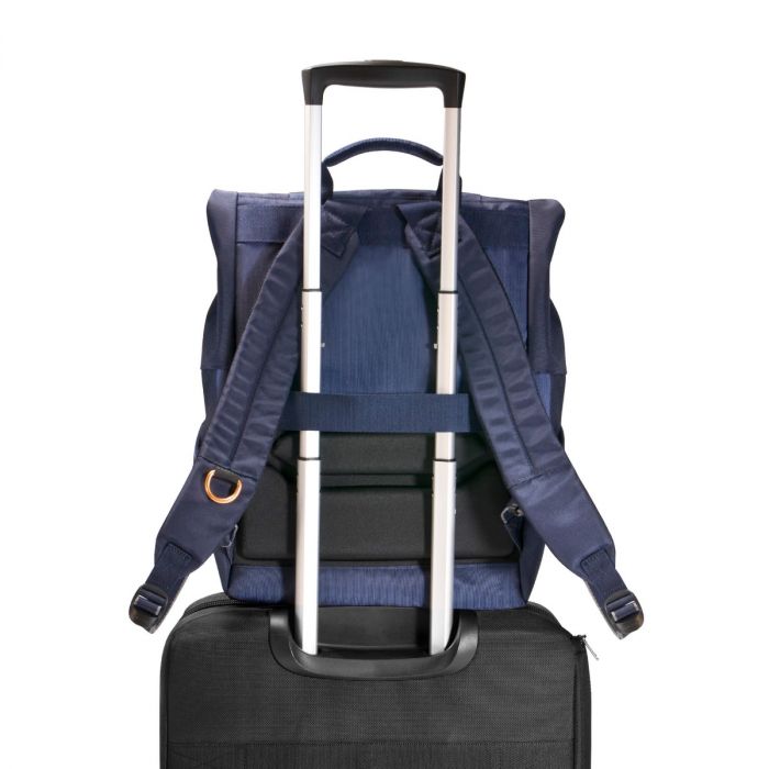 EVERKI ContemPRO Roll Top 15 Inch Navy Laptop Backpack