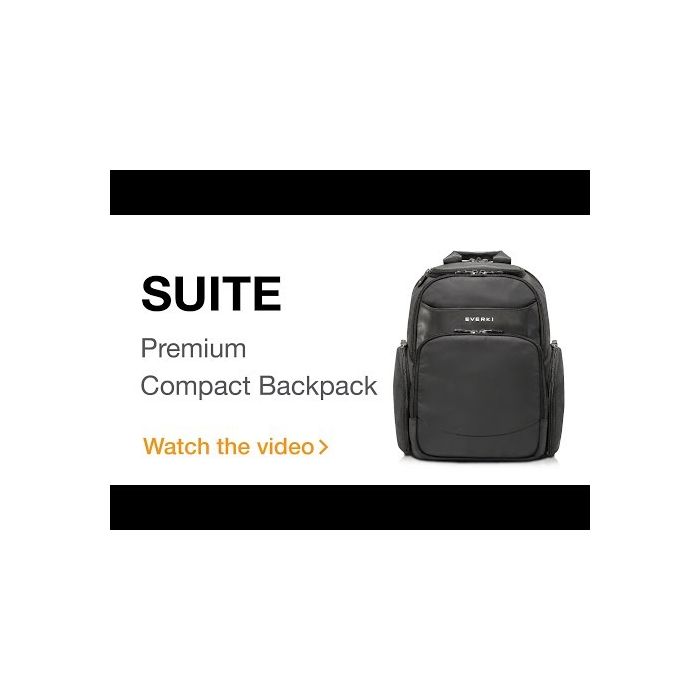 Suite Premium Compact Travel Friendly Laptop Backpack up to 14 Inch