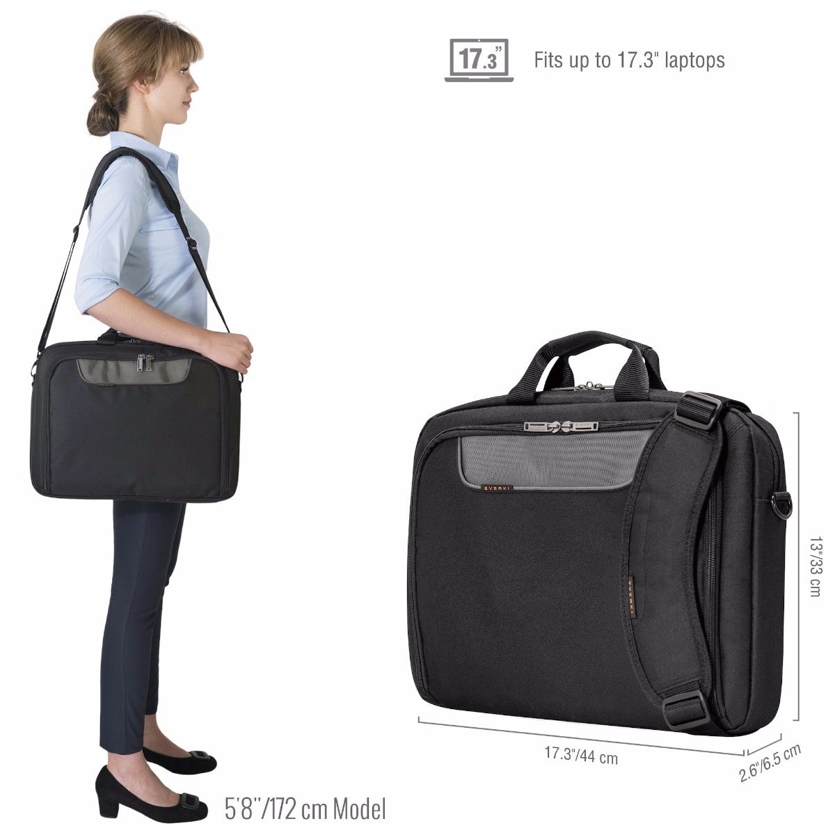 laptop briefcase 17.3 inch